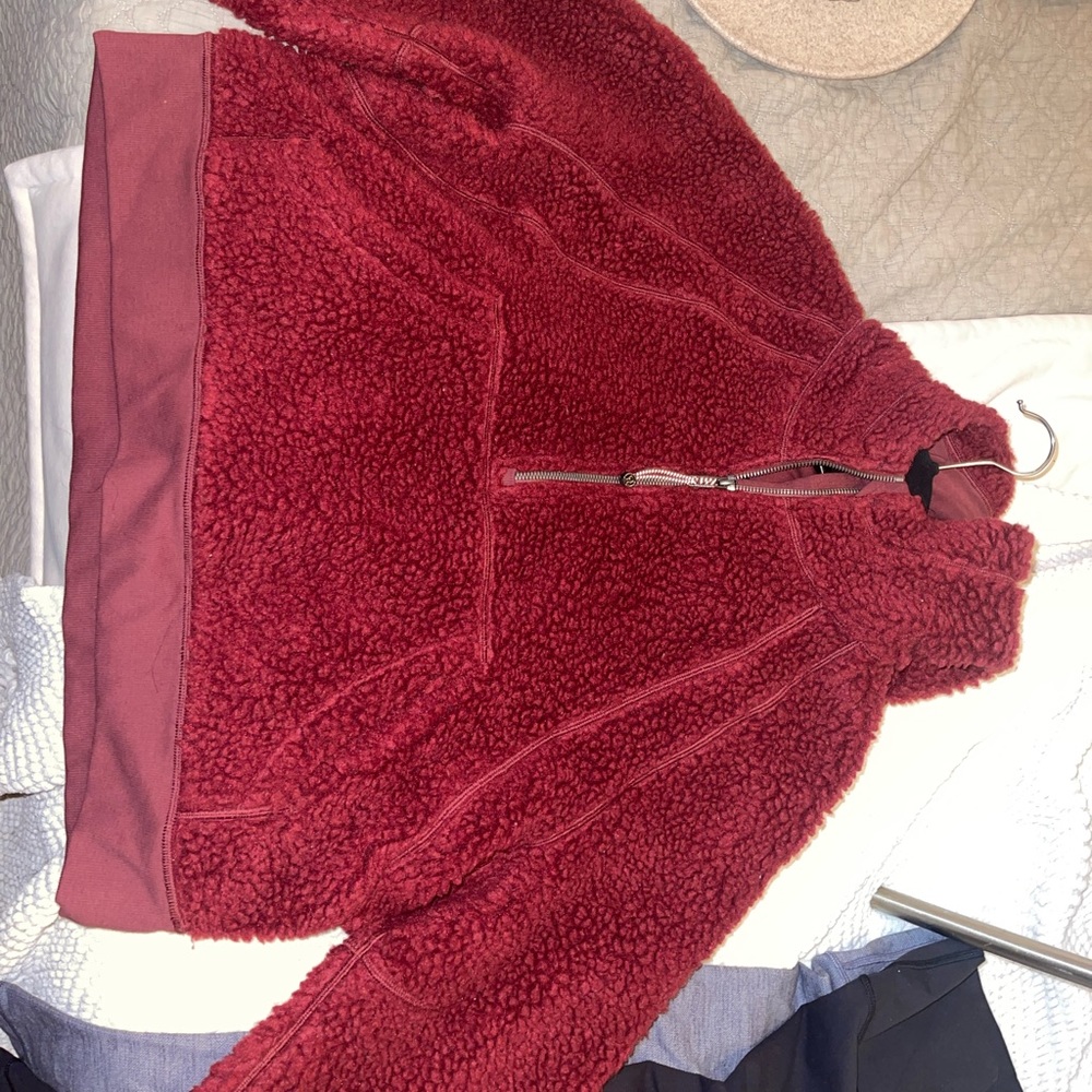 Lululemon Sherpa Oversized Scuba Half Zip Hoodie